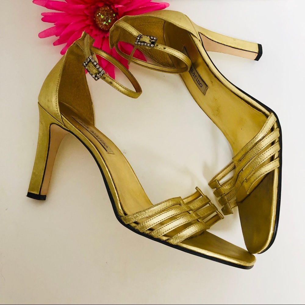 📦ANA MARINO-golden heel/ sandals🌸